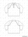 MOLDE ESCOLAR POLERA CORTES 2402AD