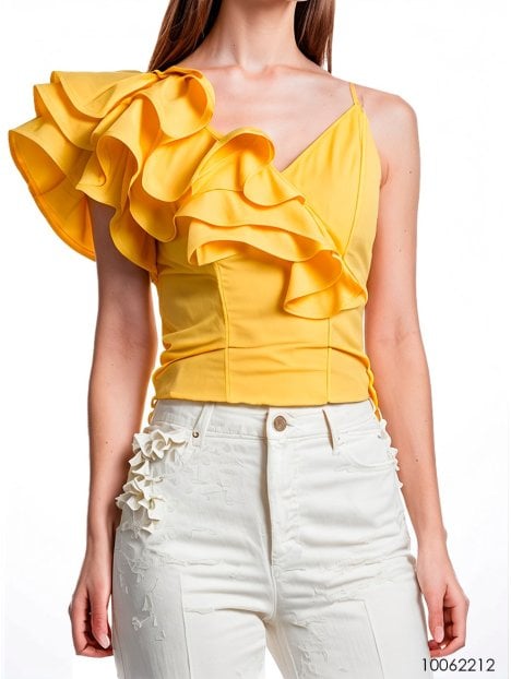 MOLDE BLUSA ASIMETRICA MUJER 2212