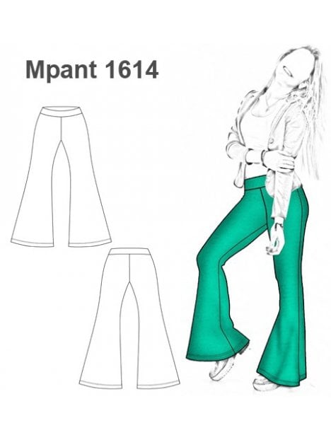 PANTALON CALZA MUJER 1614