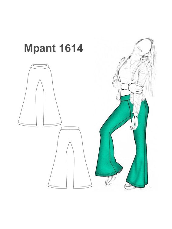 PANTALON CALZA MUJER 1614