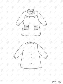 DELANTAL PARVULO ESCOLAR 1004