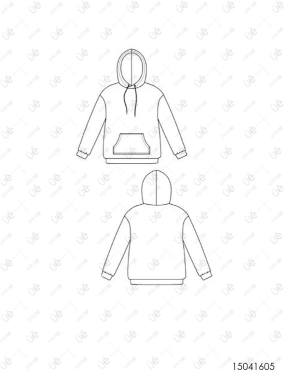 POLERON CANGURO ESCOLAR 1605