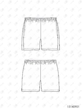 SHORT GIMNASIA ESCOLAR 0901