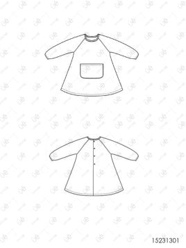 DELANTAL PARVULO ESCOLAR 1301