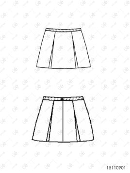 FALDA ESCOLAR TABLAS 0901