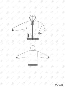 POLERON CHAQUETA ESCOLAR 1001