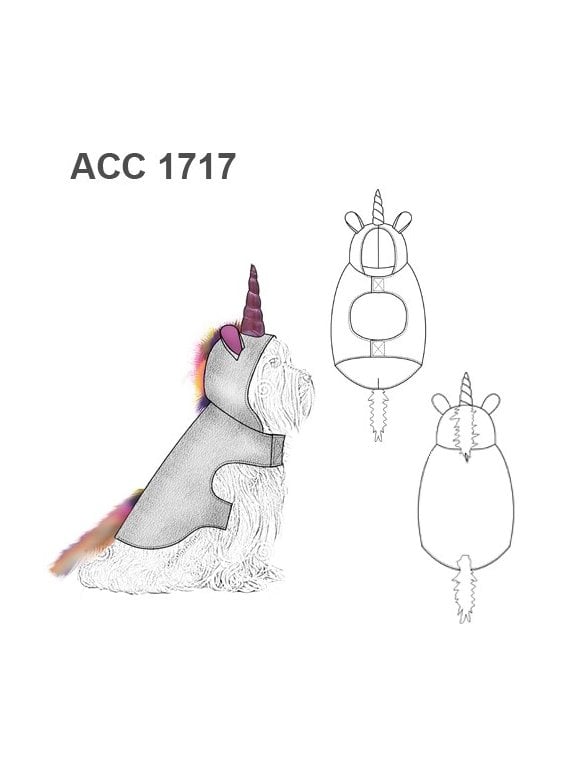 DISFRAZ UNICORNIO PARA PERRO