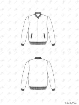 POLERON CHAQUETA ESCOLAR 0903