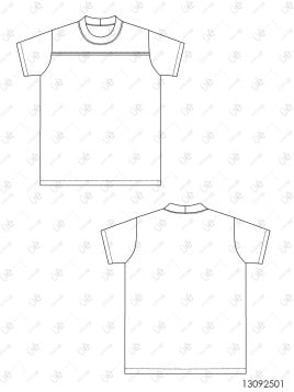 MOLDE POLERA CANESU NIÑO 2501