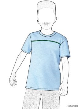 MOLDE POLERA CANESU NIÑO 2501