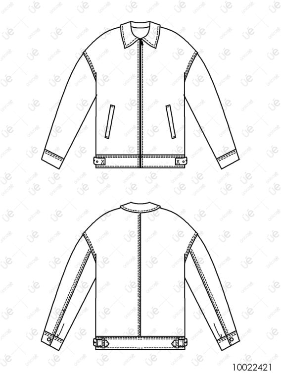 MOLDE CHAQUETA GRANERO MUJER 2421