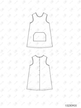 DELANTAL PARVULO ESCOLAR 0905