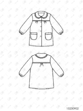 DELANTAL PARVULO ESCOLAR 0902