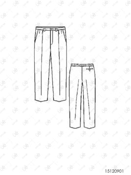 PANTALON PINZADO ESCOLAR 0901