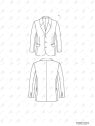 CHAQUETA VESTON ESCOLAR 1201