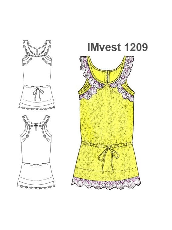 VESTIDO AMARRA EN CADERA