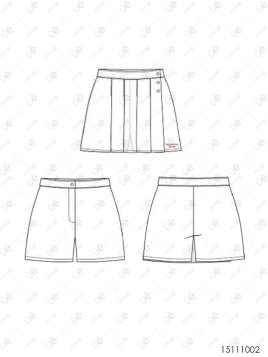 FALDA PANTALON ESCOLAR 1002