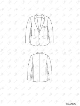 CHAQUETA VESTON ESCOLAR  1001