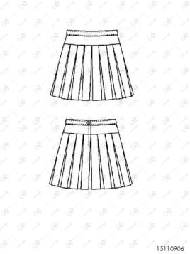 FALDA TABLAS ESCOLAR 0906