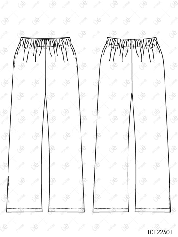 MOLDE PANTALON BASICO MUJER 2501