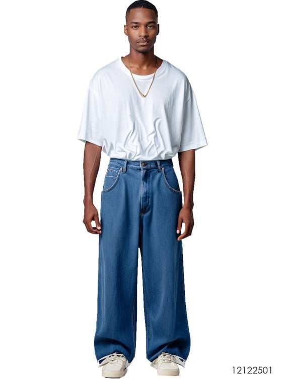 MOLDE PANTALON JEAN HOMBRE 2502