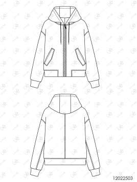 MOLDE CHAQUETA BOMBER HOMBRE 2503