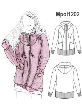 POLERON CHAQUETA MUJER 1202
