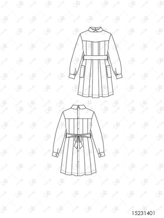 DELANTAL TABLAS ESCOLAR 1401