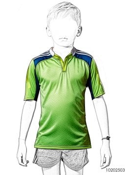 MOLDE DEPORTE CAMISETA RUGBY 2503