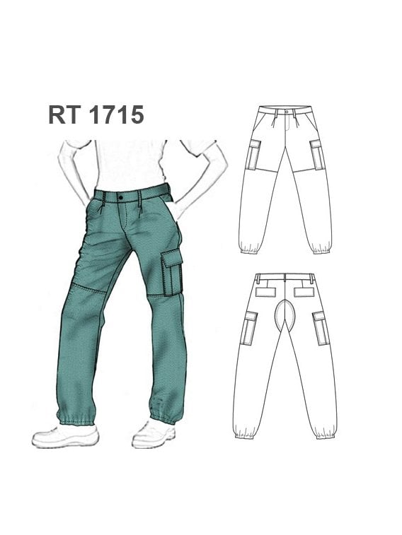 PANTALON CARGO RT 1715
