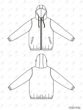 MOLDE DEPORTE CORTAVIENTO INFANTIL 1926IN