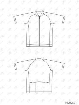 MOLDE DEPORTE TRICOTA CICLISMO 2501