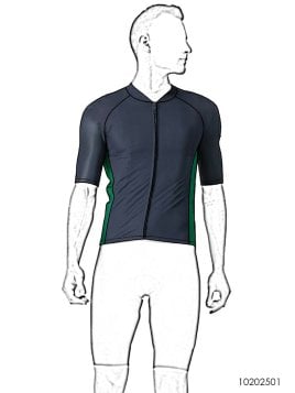 MOLDE DEPORTE TRICOTA CICLISMO 2501