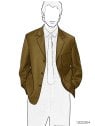 MOLDE CHAQUETA BLAZER HOMBRE 2504