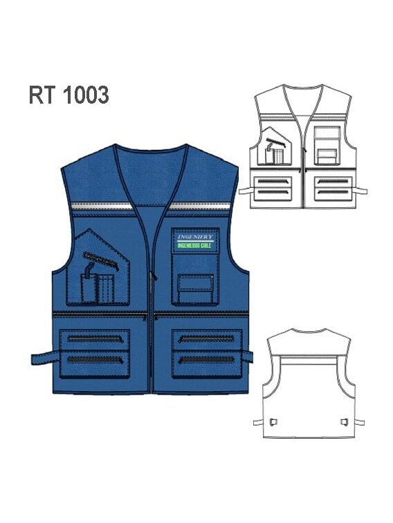 CHALECO TRABAJO RT 1003