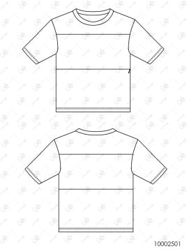 MOLDE CAMISETA DE LACTANCIA EMB 2501