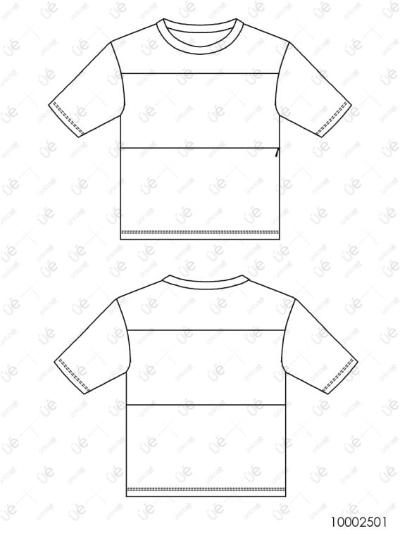 MOLDE CAMISETA DE LACTANCIA EMB 2501