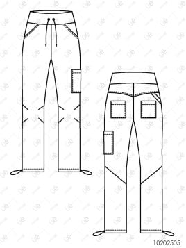 MOLDE DEPORTE PANTALON ESCALADA 2505