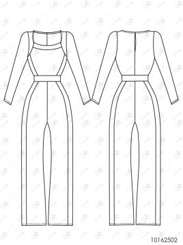 MOLDE ENTERITO FIESTA MUJER 2502