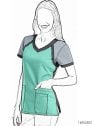 MOLDE BLUSA SANITARIA MUJER RT 2502