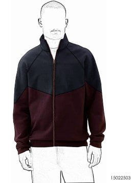 MOLDE ESCOLAR CHAQUETA CORTES 2503