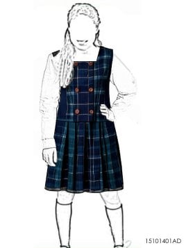 MOLDE JUMPER TABLAS ESCOLAR 1401AD