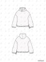 MOLDE POLERON OVERSIZE MUJER 2501