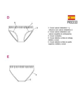 MOLDE INTERIOR SLIP HOMBRE 2001