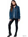 MOLDE CHAQUETA JEAN OVERSIZE MUJER 1701
