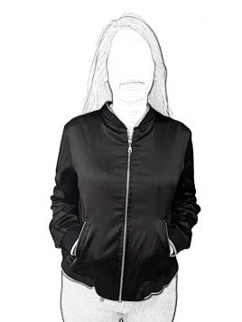 MOLDE CHAQUETA BOMBER MUJER 2502