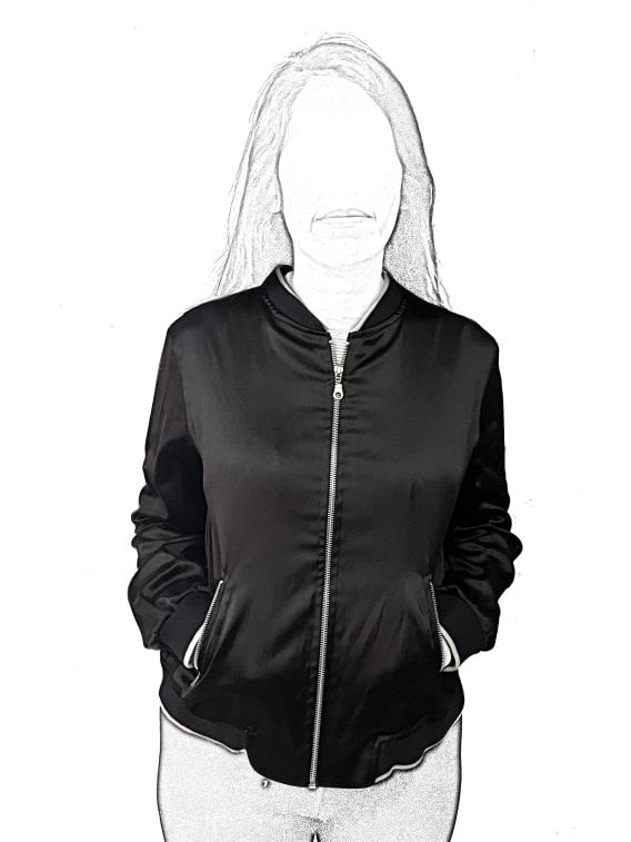 MOLDE CHAQUETA BOMBER MUJER 2502