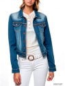 CHAQUETA JEANS BASICA MUJER 1507