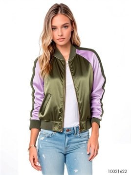 CHAQUETA BOMBER MUJER 1622