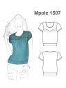 POLERA REMERA CORTE SOBRE BUSTO  MUJER
